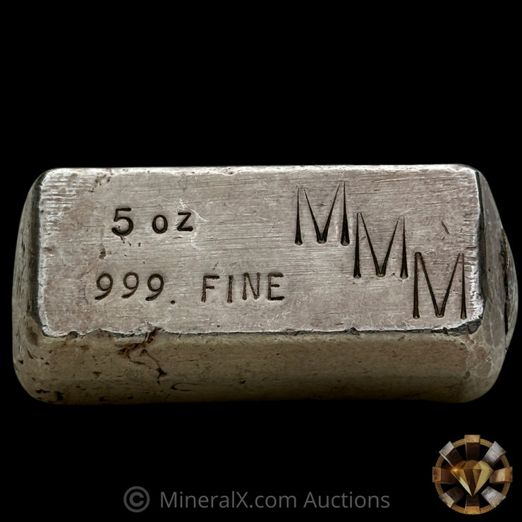 5oz MMM Vintage Silver Bar