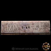 5.46oz RMM Rocky Mountain Mint Vintage Silver Bar