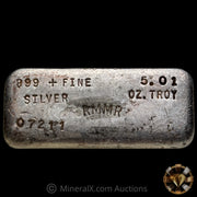 5.01oz RMMR Vintage Silver Bar