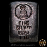 1oz Harrington Metallurgy Australia Vintage Silver Bar