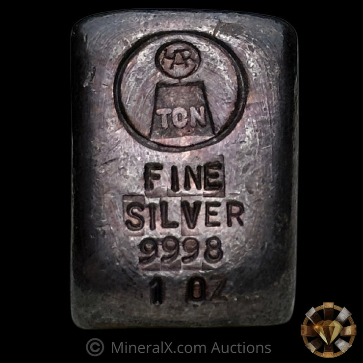 1oz Harrington Metallurgy Australia Vintage Silver Bar