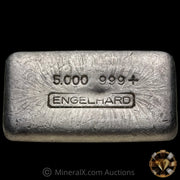 5oz Engelhard 4th Series Absent Serial Variety Vintage Silver Bar