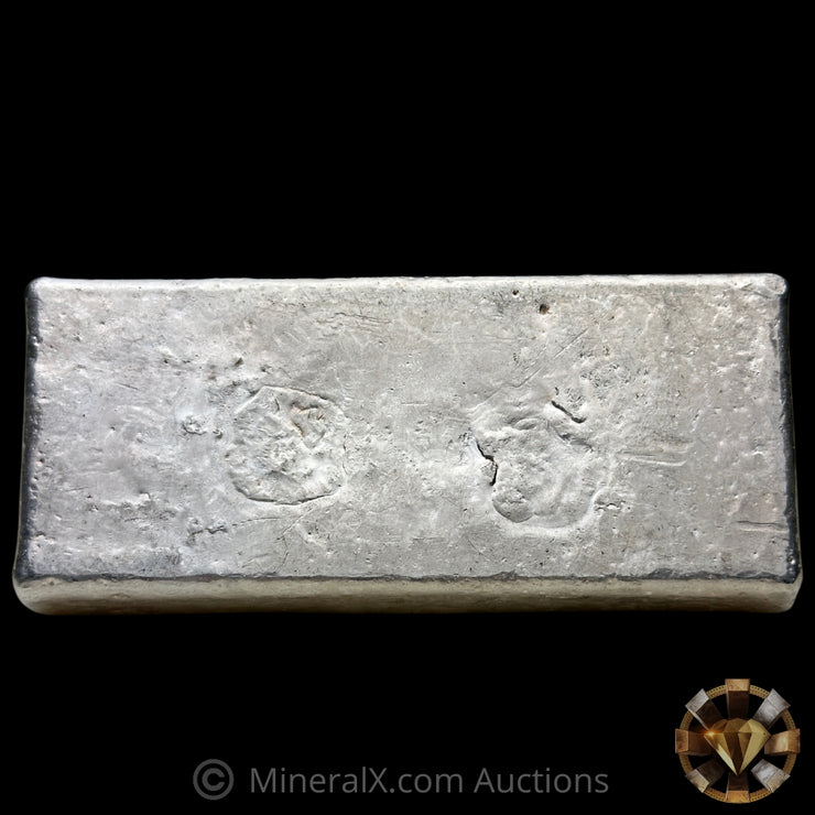 1000g (Kilo) 1981 Harrington Metallurgy Ltd Australia Vintage Silver Bar with DCL Counterstamp