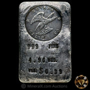 4.96oz Nevada Silver Co Vintage Silver Bar