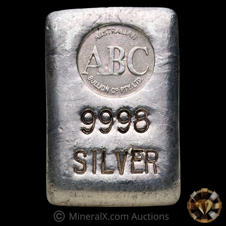 83g ABC Australian Bullion Company "C" Vintage Silver Bar