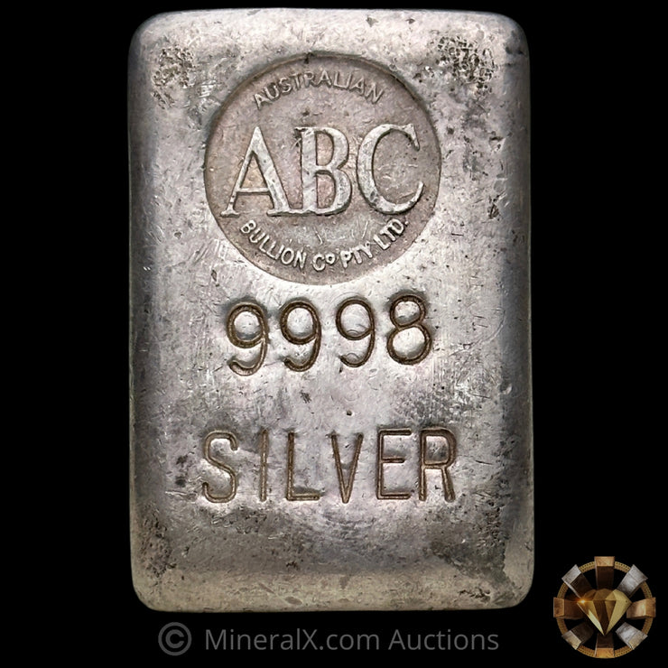 77g ABC Australian Bullion Company "A" Vintage Silver Bar