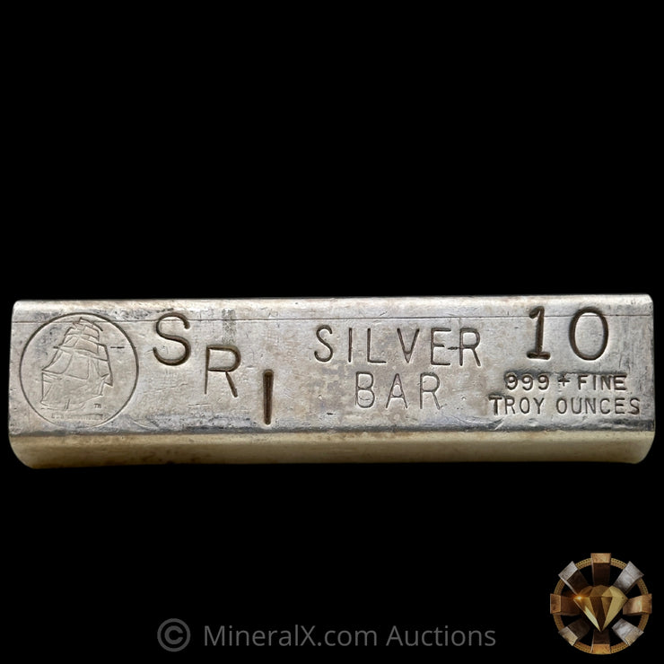 10oz SRI Vintage Silver Bar