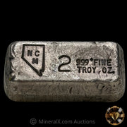 2oz NCM Nevada Coin Mart Vintage Silver Bar