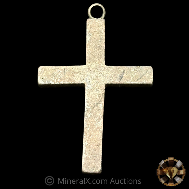 30g Aspen Silver 1892 Dated Vintage Cross (See Desc)