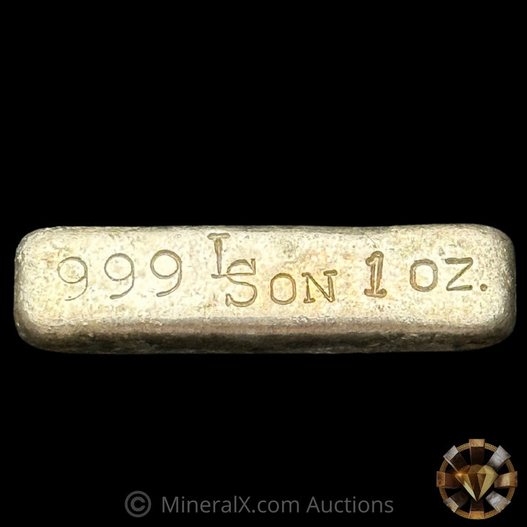 1oz LSon Vintage Silver Bar