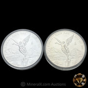 x2 5oz 2013 Libertad Silver Coin Lot