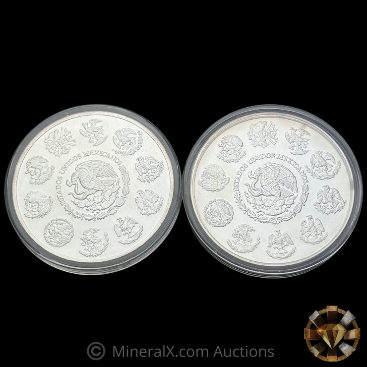 x2 5oz 2013 Libertad Silver Coin Lot