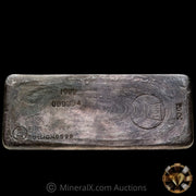 50oz Harrington Metallurgy Ltd Australia Vintage Silver Bar With Unique Reverse Logo Impression