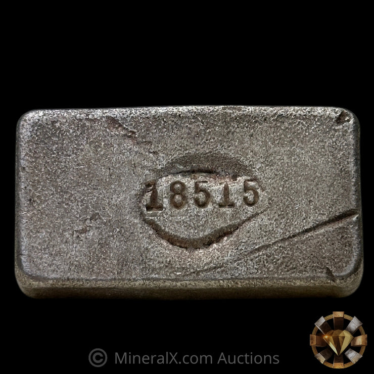5oz Silvertowne Square Mold Vintage Silver Bar