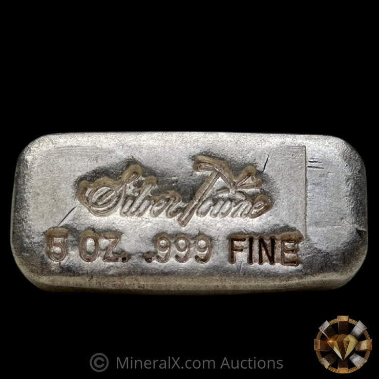 5oz Silvertowne Scribbleback Vintage Silver Bar