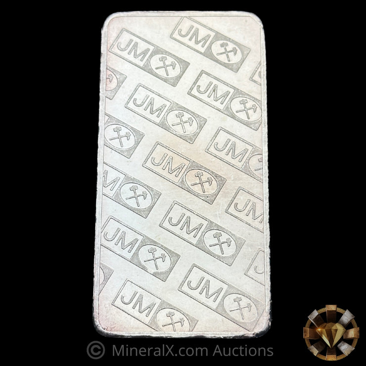 10oz JM Johnson Matthey Vintage Silver Bar
