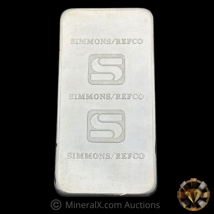 10oz Simmons Refco Vintage Silver Bar
