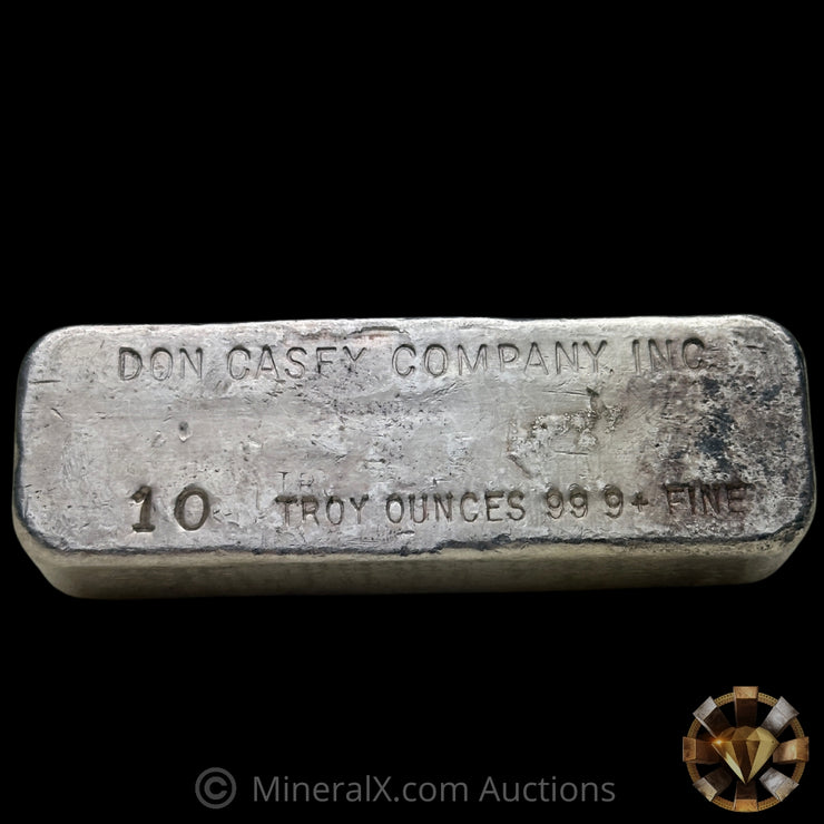 10oz Don Casey Company Inc Vintage Silver Bar
