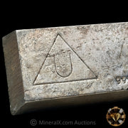 49.750oz Delta Smelting & Refining Co LTD Rare Cubic Rectangle Early Variety Mold With Original Handsigned Numbers Matching 1973 Dated COA