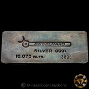 16.075oz (1/2Kilo) Engelhard 4 Digit Variety Bull Logo Vintage Silver Bar