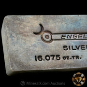 16.075oz (1/2Kilo) Engelhard 4 Digit Variety Bull Logo Vintage Silver Bar