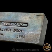 16.075oz (1/2Kilo) Engelhard 4 Digit Variety Bull Logo Vintage Silver Bar