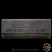 5oz Engelhard Full Hallmark Industrial Extruded Vintage Silver Bar