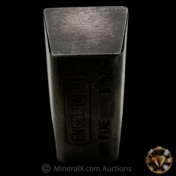 5oz Engelhard Full Hallmark Industrial Extruded Vintage Silver Bar