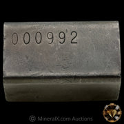 3oz Engelhard E Logo Industrial Extruded Vintage Silver Bar