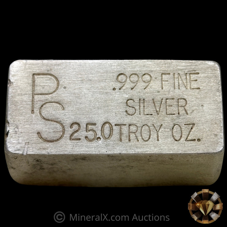 25oz PS Placer Sierra Vintage Silver Bar