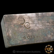 16.075oz (1/2Kilo) Engelhard 0-Leading 5 Digit Variety Bull Logo Vintage Silver Bar
