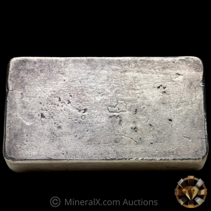 1.0027kg (Kilo) SRM Stanley Robert Mitchell Refiners Australia ABC Counterstamp Vintage Silver Bar