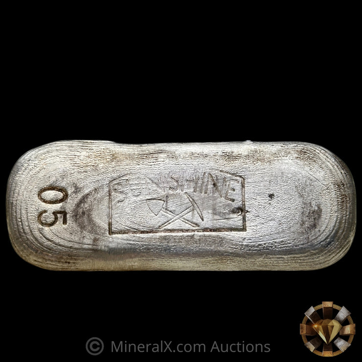 4.30oz Sunshine Mining Vintage Silver Bar