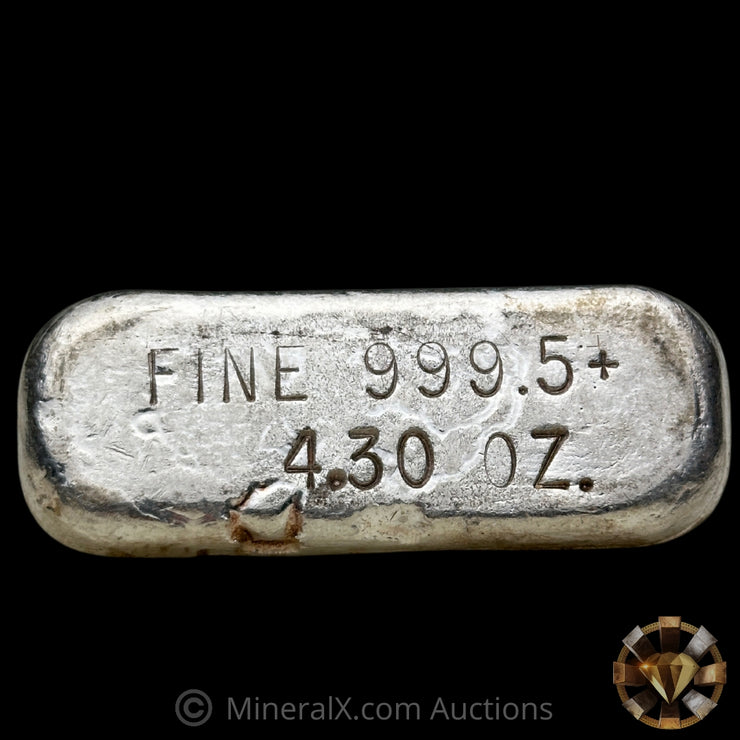 4.30oz Sunshine Mining Vintage Silver Bar