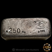 .250kg MG Matthey Garrett Australia Vintage Silver Bar