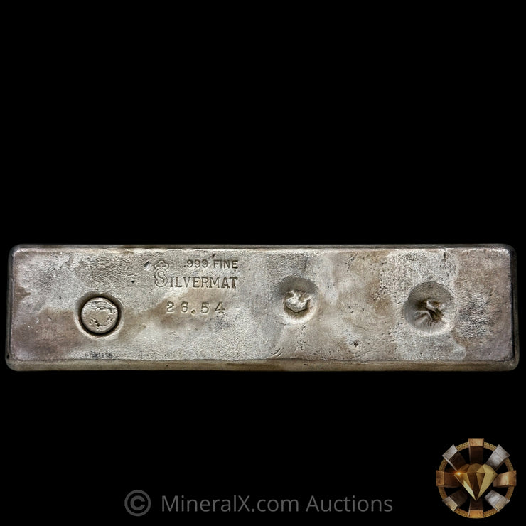26.54oz Silvermat Vintage Silver Bar