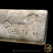 0.5036kg (1/2 Kilo) SRM Stanley Robert Mitchell Refiners Australia 2nd Series SCCC Counterstamp Vintage Silver Bar