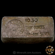 10.30oz Hoffman And Hoffman Vintage Silver Bar