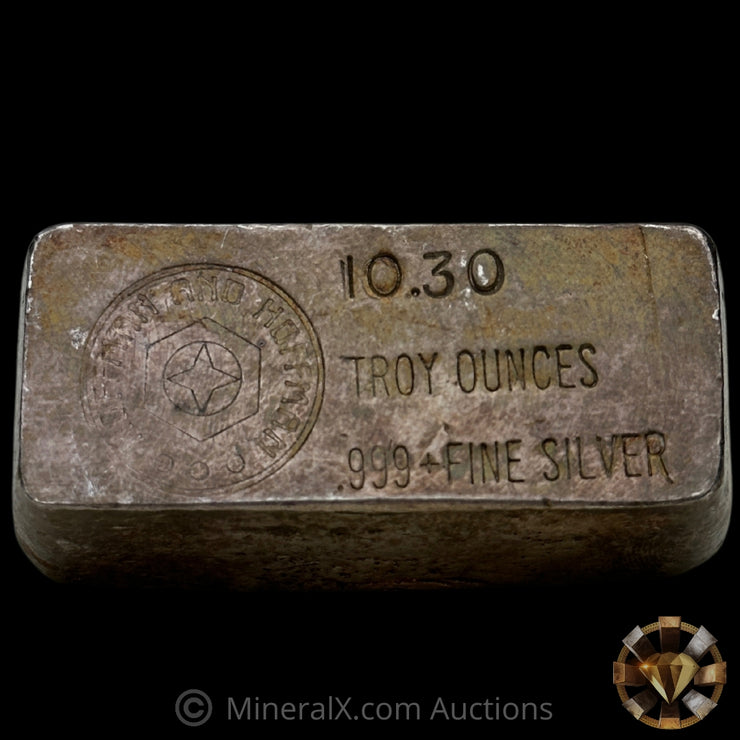 10.30oz Hoffman And Hoffman Vintage Silver Bar