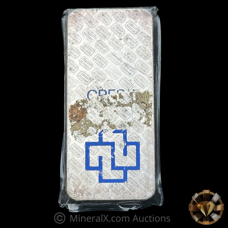 10oz Credit Suisse Vintage Silver Bar