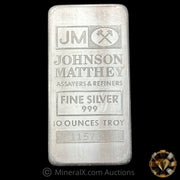 10oz JM Johnson Matthey Vintage Silver Bar