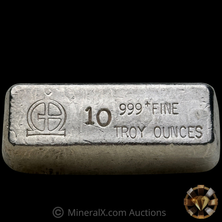 10oz Omega M & B Mining Vintage Silver Bar