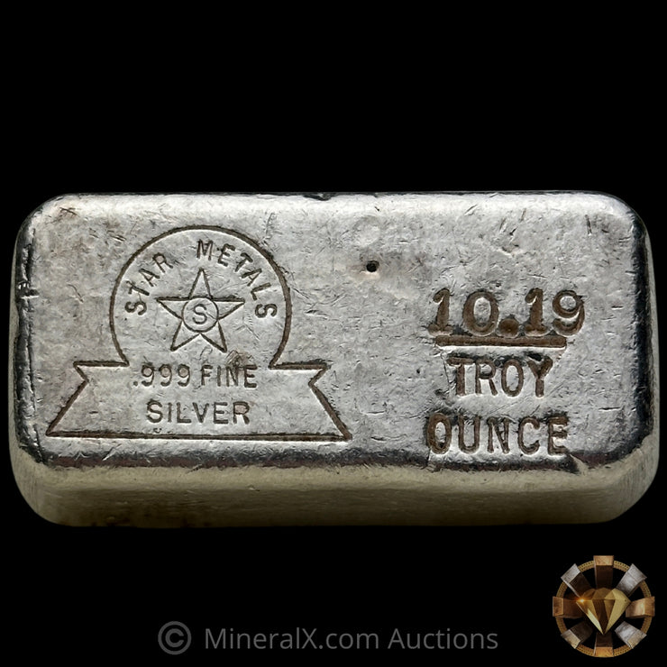 10.19oz Star Metals Vintage Silver Bar