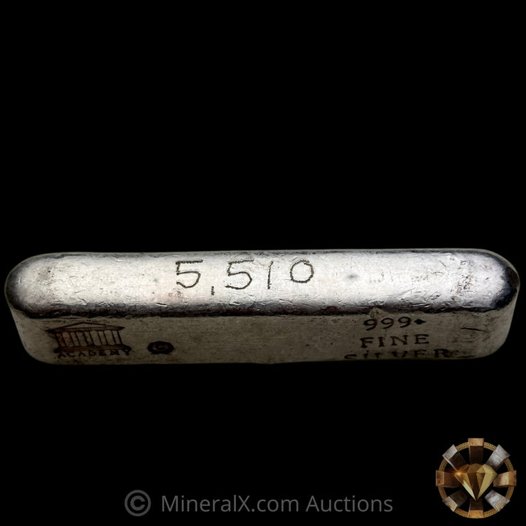 5.510oz Academy Vintage Silver Bar