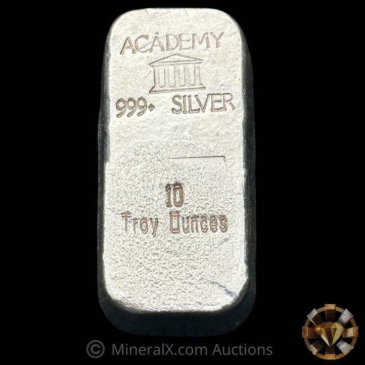 10oz Academy Vintage Silver Bar