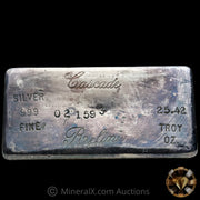 25.42oz Cascade Refining Vintage Silver Bar