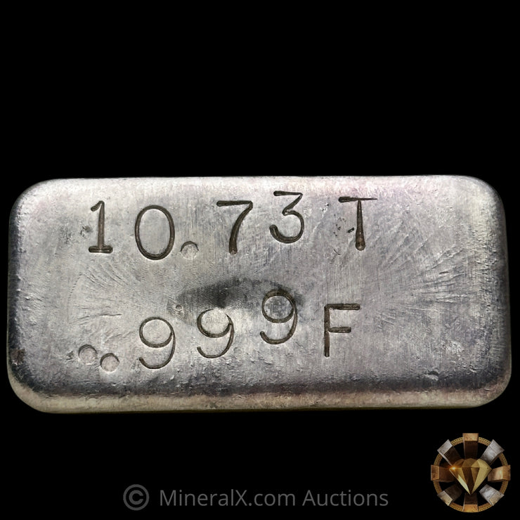 10.73oz PMP Vintage Silver Bar