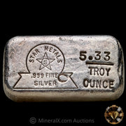 5.33oz Star Metals Vintage Silver Bar