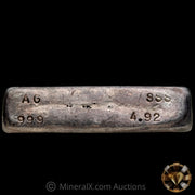 4.92oz SSS Vintage Silver Bar