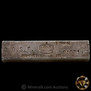 5oz Crown Mint Vintage Silver Bar